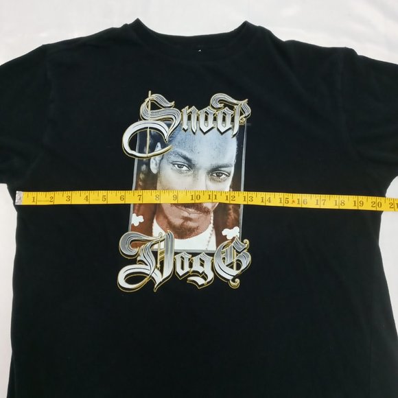 Snoop Dogg X Cross Colours collab Black Tee Size Large - Picture 4 of 9